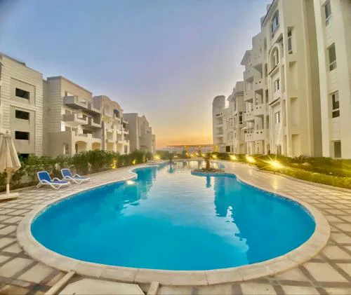 Sahl Hasheesh, El Andalous by sea and pool view, private beach