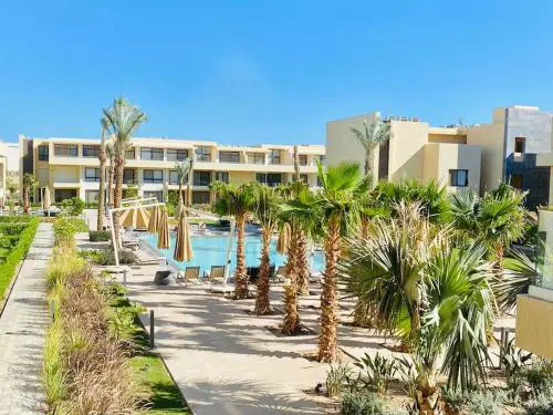 Sunny 1 BR Apt G cribs ElGouna with open View