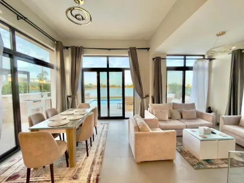 Sunny Lagoonfront 4BR Villa Cyan Gouna Heated Pool