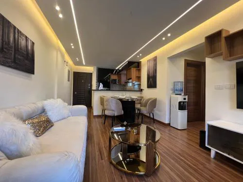 Amethyst stone apartment