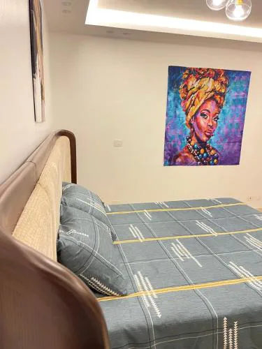 مدينتي شقه مميزه جديده فرش فندقي عالي جدا madinaty luxury apartment