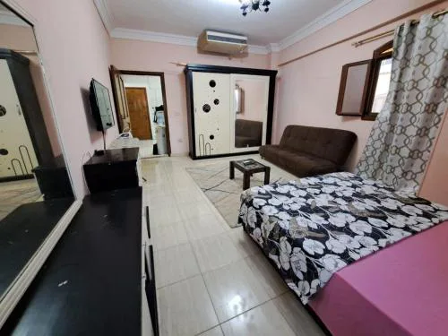 2-bedrooms Apartment with quiet sitting area in front of it