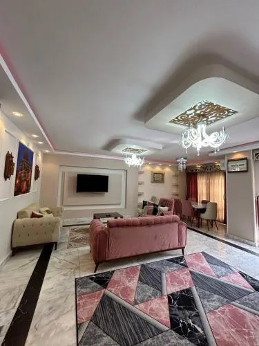 A special furnished flat in an upscale compound