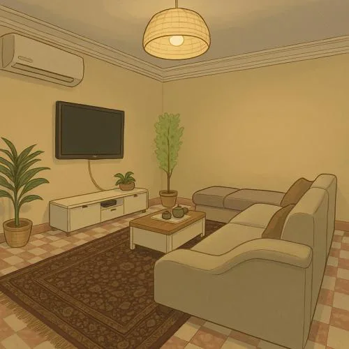 Cozy & Niche Apartment In Nasr City, Elevator