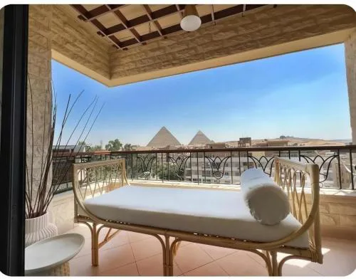 Cozy vintage duplex Khan -khan luxe residence pyramids view