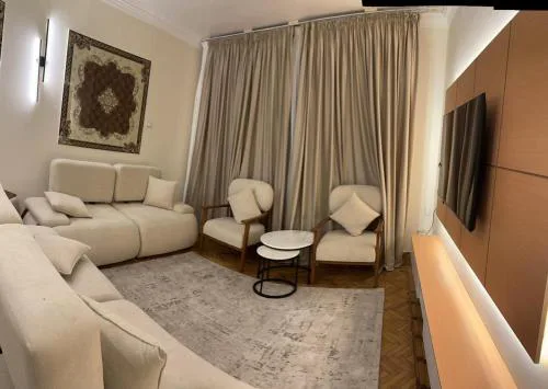 Family apartment with Nile view maadi