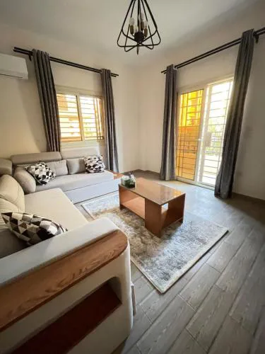 For families Comfortable new furnished apartment, new cairo