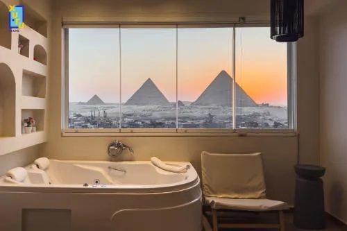 Jacuzzi 2BDR By The Historic Pyramids Apt7