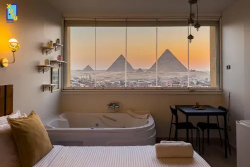 Jacuzzi Studio By The Historic Pyramids Apt1