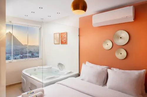 Jacuzzi Studio By The Historic Pyramids Apt5