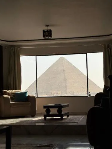 Khufu's Heaven Pyramids View