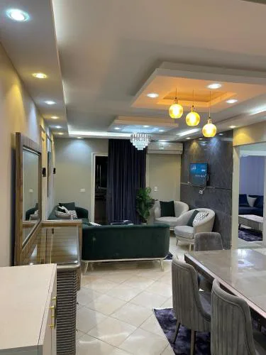 Luxury apartment gardenia compound New Cairo 13 min from Cairo Airport