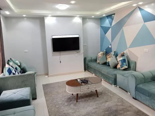 Luxury furnished new apartment al muhandessin شقة جديدة مفروشة سوبر لوكس المهندسين جامعة الدول