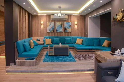 Luxury partial Nile view Maadi Cairo apartment