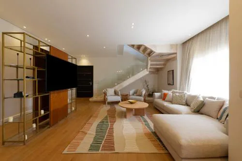 New Cairo Modern 2BR Duplex Near Point 90 Mall & AUC