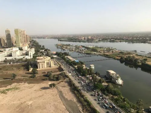 كورنيش النيل المعادي ابراج الجوهرة Nile Edge