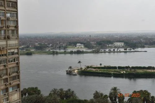 Nile,Pyrimad,and Citadel view in Maadi