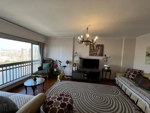 Panoramic Lovely Nile views 3BR in Zamalek