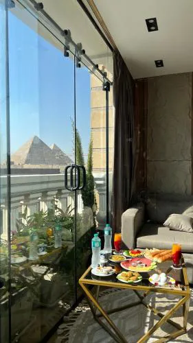 Pyramids moon Tower