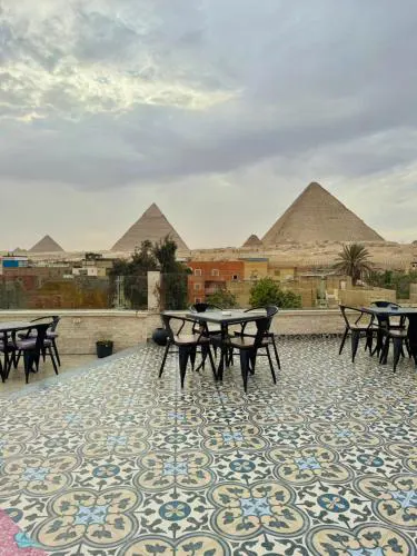 The spiritual apartment pyramids view