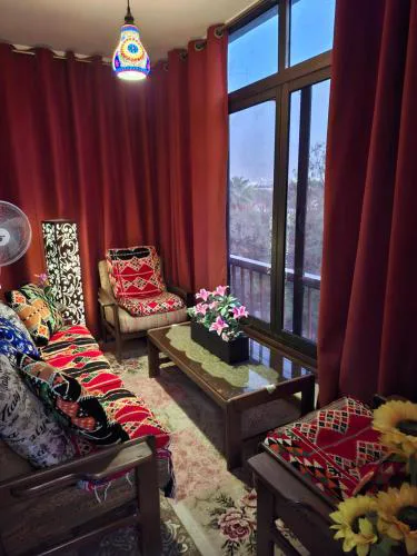 Unique apartment close to Cairo Airport with free dropoff to airport شقة فاخرة تطل على مطار القاهرة الدولي مع توصيل مجاني الى المطار 独特公寓 毗邻开罗国际机场 免费接送至机场