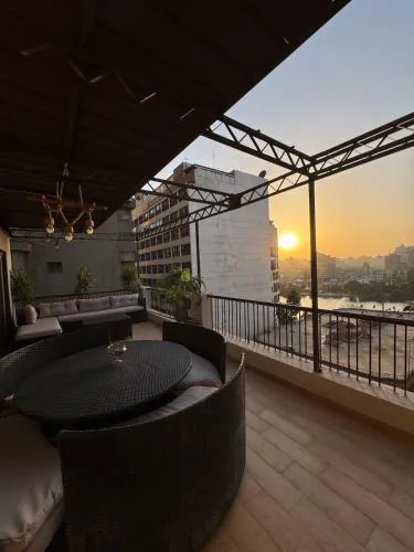 Zamalek Loft with Bohemian Luxurystyle and Nile view
