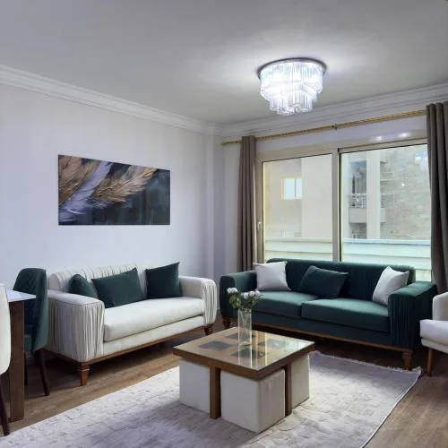 luxury apartment in zaied at Secured compound