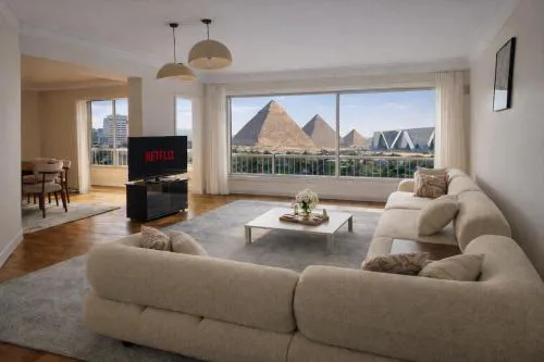 3 Pyramids Grand Egyptian Museum View