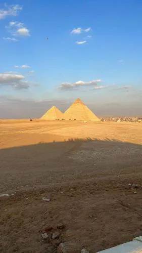 Pyramids & Grand Egyptian Museum View