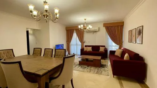 Luxury Furnished Apartment 3 Bedrooms at 6th of October