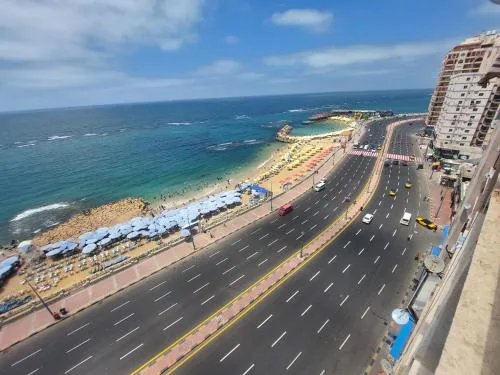 شقة بانوراما بحر 174م فندقية بالعصافرة نموذج801