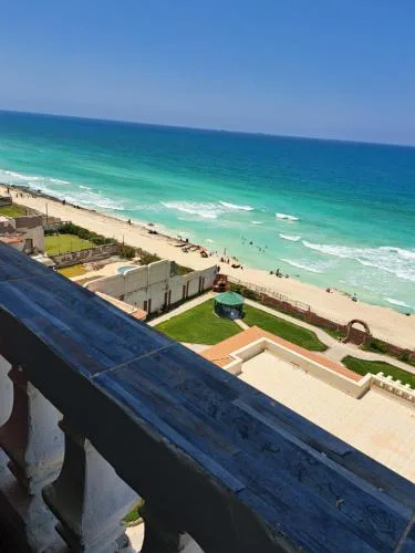 Panorama Apartment with a charming sea view near Alexandria and Burg ElArab Airport with Free Wifi شقة باطلالة ساحرة على البحر اول الساحل الشمالي واي فاي مجاني迷人海景公寓 免费无线网络