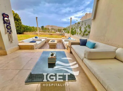 ground junior chalet in hacienda bay with garden exh9