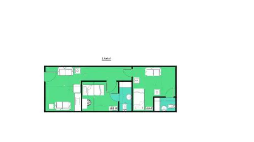 saha 1 Basement villa 114 green beach