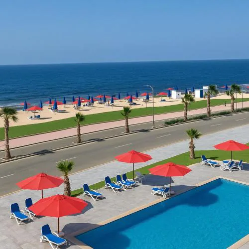 Beachfront Chalet in Porto Said with Pool Ga