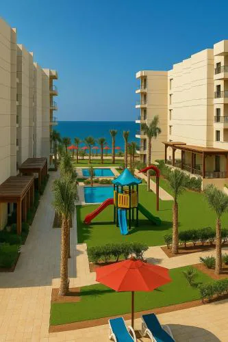 Luxurious Chalet with Pool View in Porto Said Resort