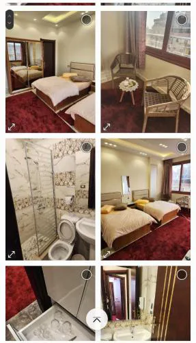 s5tar hotel rooms in front of Mansoura University