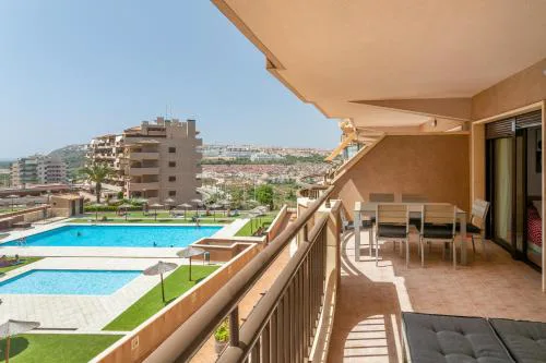 Luxury flat beach ressort sea view