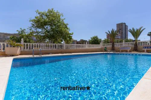 rentafive - Piscina - Parking - 3 min playa - A/A