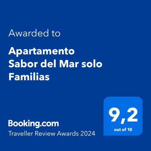 Apartamento Sabor del Mar solo Familias