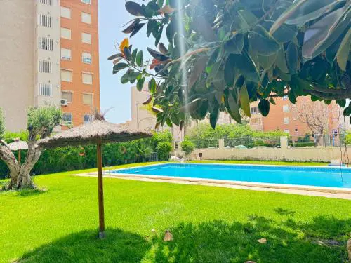 Estudio con piscina