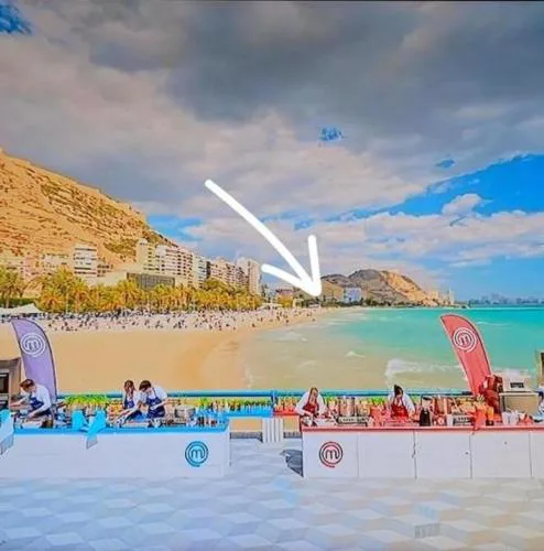 Postiguet Beach 2 garajes SuperHost SuperFlat
