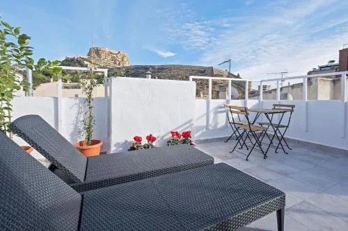 The terrace of Santa Barbara