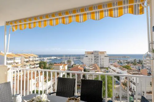 Altea sky and sea