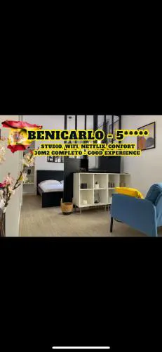 Studio confort maximum Benicarlo, Netflix, Cuisine