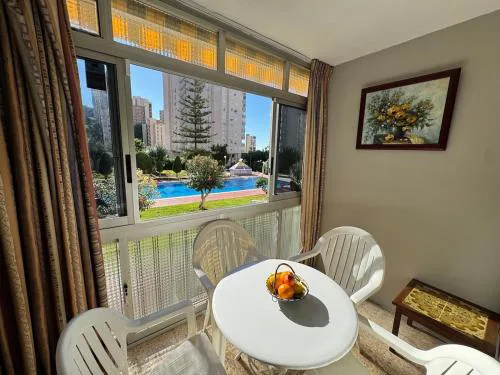 Apartment Haniball a 600 meters from Cala de Finestrat con dos habitaciones