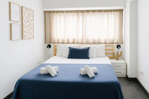 Central studio on Levante beach