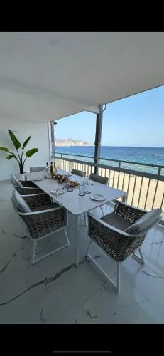Esmeralda, Benidorm Beachfront Poniente, 1st line Frontal Seaview, Ocean Terrace