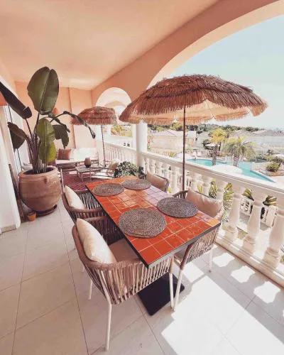 Boho chic Ibiza vibe appartment 4p
