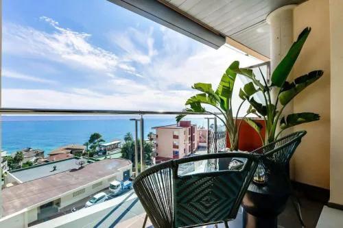 Bonito apartamento Borumbot con vista al mar